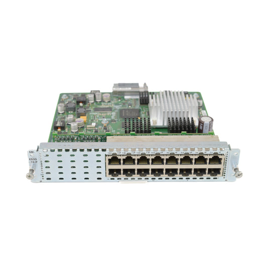 Cisco SM-ES3G-16-P 16-Port POE+ Capable Layer 2/3 LAN SMES3G16P