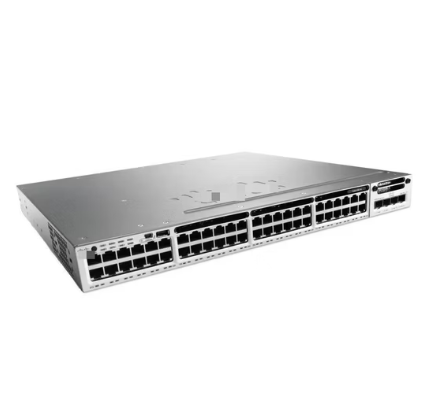 Cisco WS-C3850-48P-E 3850 Series Switch With C3850-NM-2-10G and Dual Power Supply WSC385048PE