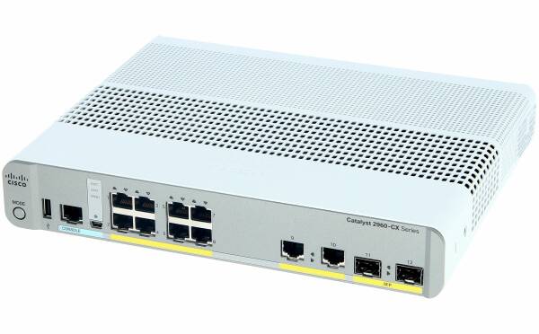 Cisco Catalyst WS-C2960CX-8TC-L 8-Port Gigabit Switch WSC2960CX8TCL