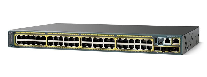 Cisco WS-C2960X-48TS-L 48-Port 10/100/1000 Gigabit Switch 2960X WSC2960X48TSL