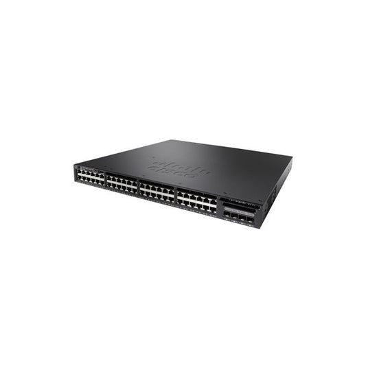 Cisco WS-C3650-48FD-S 48 10/100/1000 C3650 PoE+ Switch 1xPWR-C2-1025WAC PSU