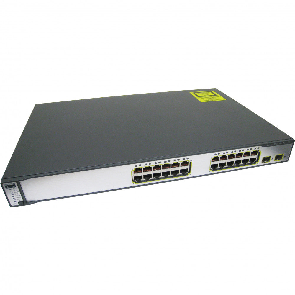 Cisco WS-C3750-24PS-S 24-Ports Lyr 3 Switch WSC375024PSS