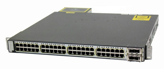 Cisco Catalyst 3750-E PoE-48 10/100/1000 POE  2x10GE PORT 750W WS-C3750E-48PD-S WSC3750E48PDS