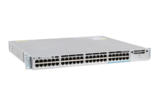 Cisco WS-C3850-12X48U-S Switch 48 Port Gigabit PoE+ 1100W Single Pwr Supply WSC385012X48US