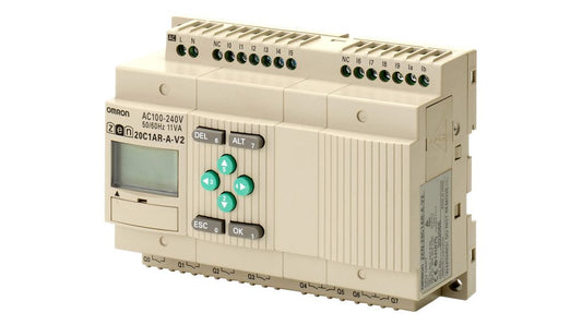 Omron ZEN-20C1DR-D-V2 PLC AUTOMATION ANALOG PROGRAMMABLE RELAY ZEN20C1DRDV2