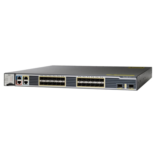 Cisco ME-3600X-24FS-M Ethernet Access Switch DUALPWR-ME3KX-AC ME-FANTRAY