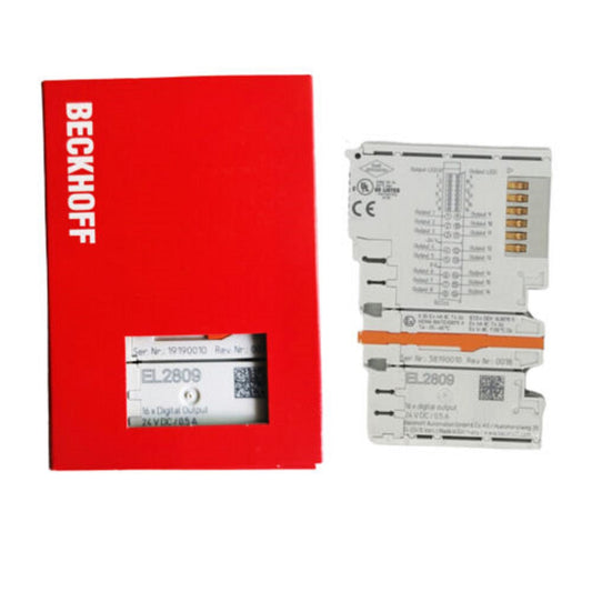 Beckhoff EL2809 Ether CAT Terminal 16-Ch Digital Output 24 VDC 0.5A  EL2809