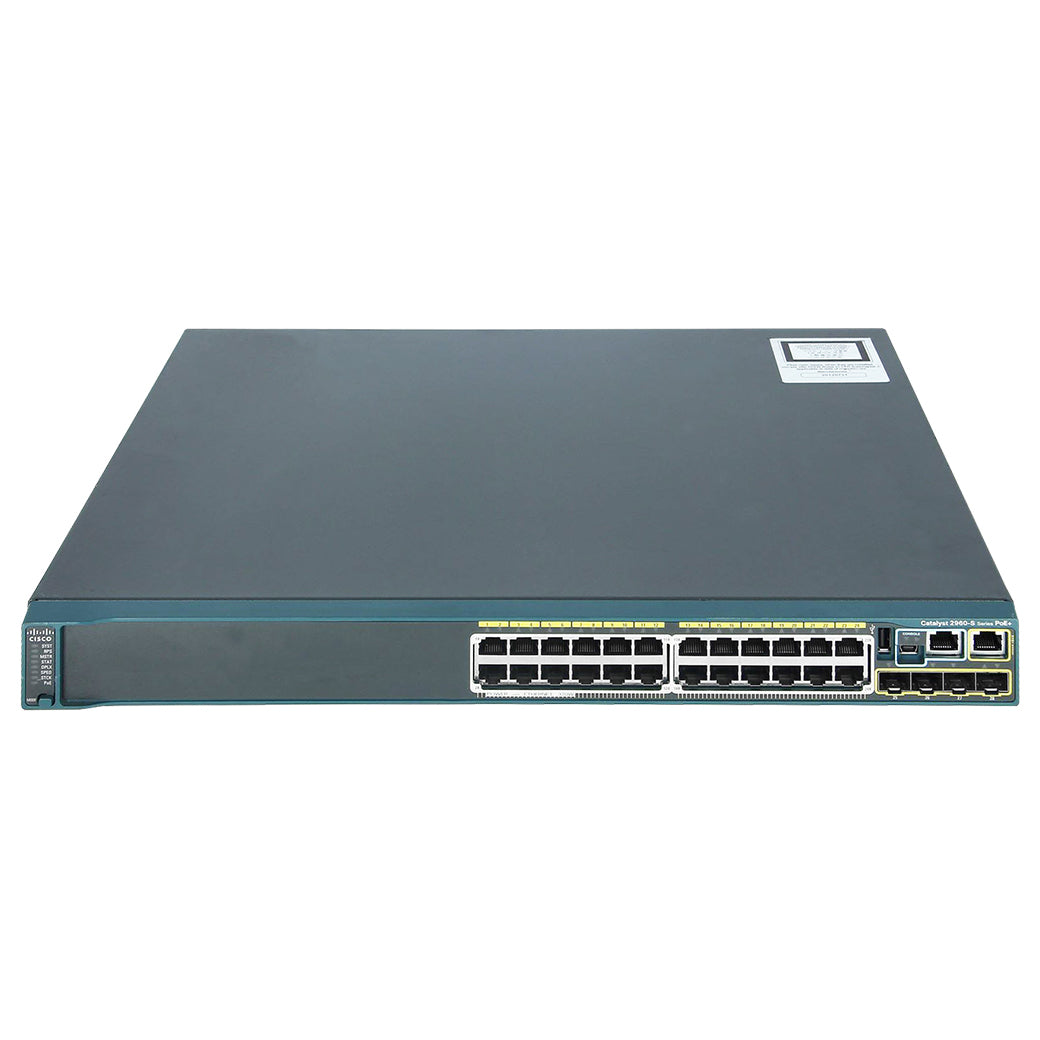 Cisco Catalyst WS-C2960S-24PS-L 24Port Gigabit Ethernet Switch WSC2960S24PSL