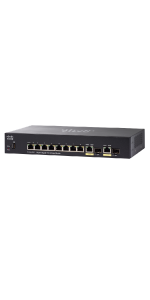 Cisco Systems SG350-10P  10-Port Gigabit PoE Managed Switch SG35010P