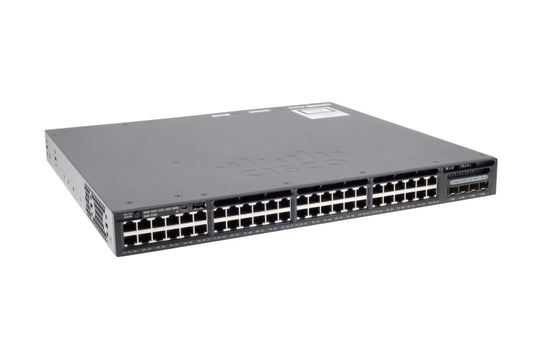 Cisco WS-C3650-48PS-S Catalyst 3650 48 Port PoE 4x1G Uplink IP Base WSC365048PSS