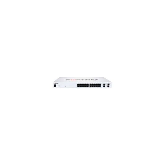 FORTINET FortiSwitch 24 Port POE Rack Mountable Managed Switch P/N: FS-124F-FPOE