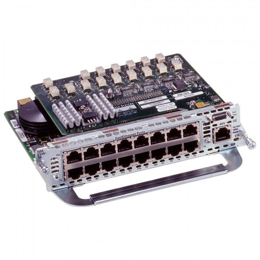 Cisco NM-16ESW-PWR-1GIG NM-ESW-16 2811 2821 2851 3825 3845 2901 2911 2921 295