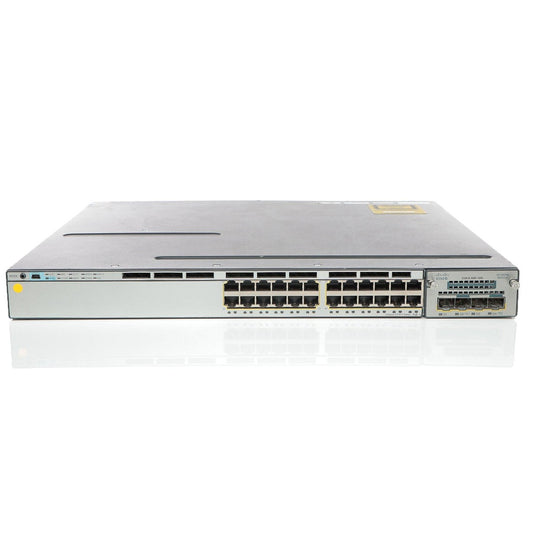 Cisco WS-C3750X-24P-L 24-Port PoE Gigabit 3750X Switch w/ AC WSC3750X24PL