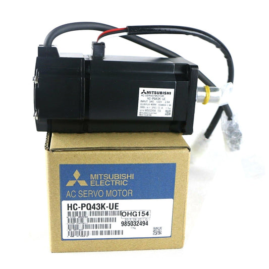 Mitsubishi HC-PQ43K-UE  Servo Motor HCPQ43KUE