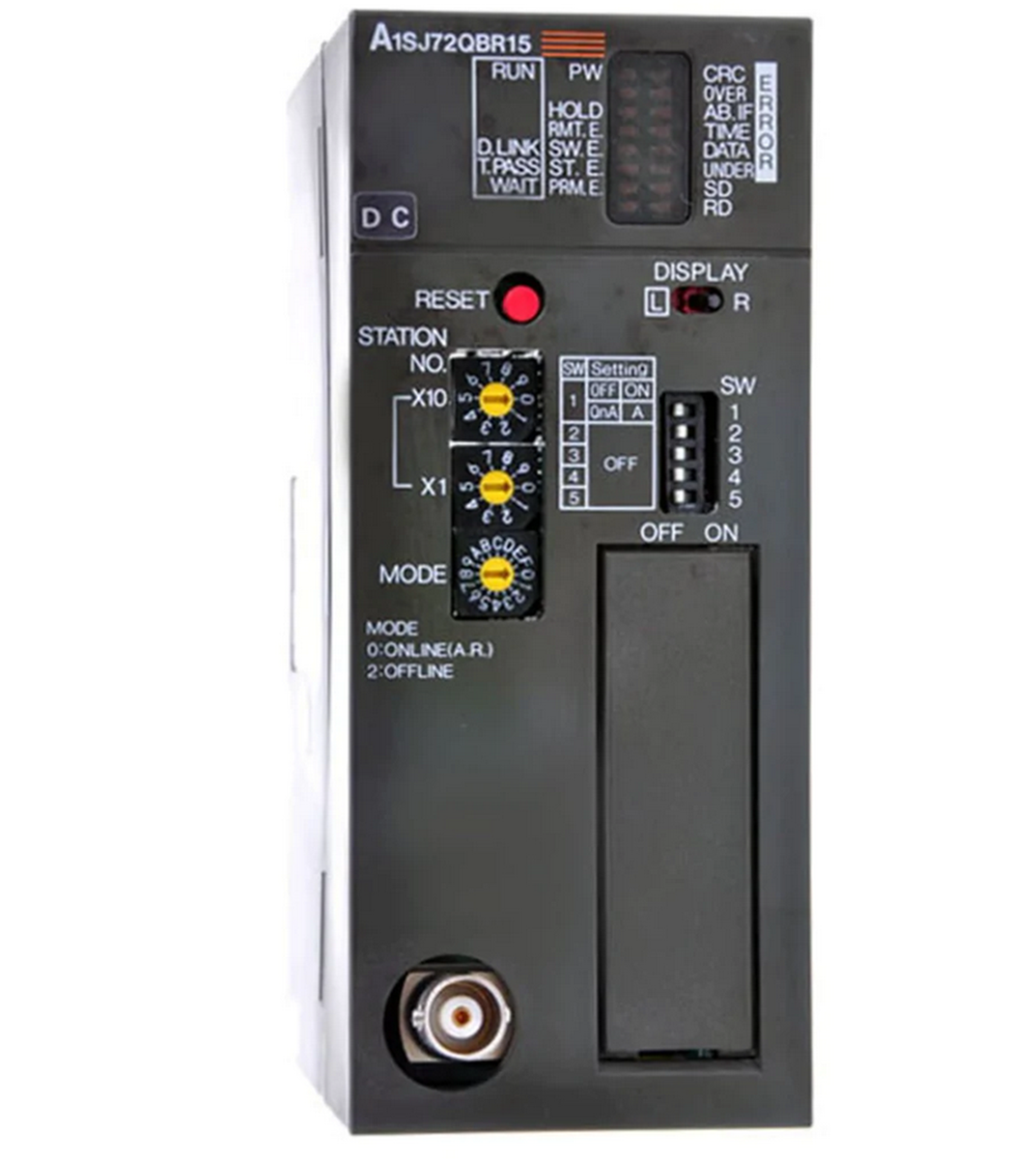 Mitsubishi A1SJ72QBR15 NETWORK MODULE REMOTE I/O PLC A1SJ72QBR15